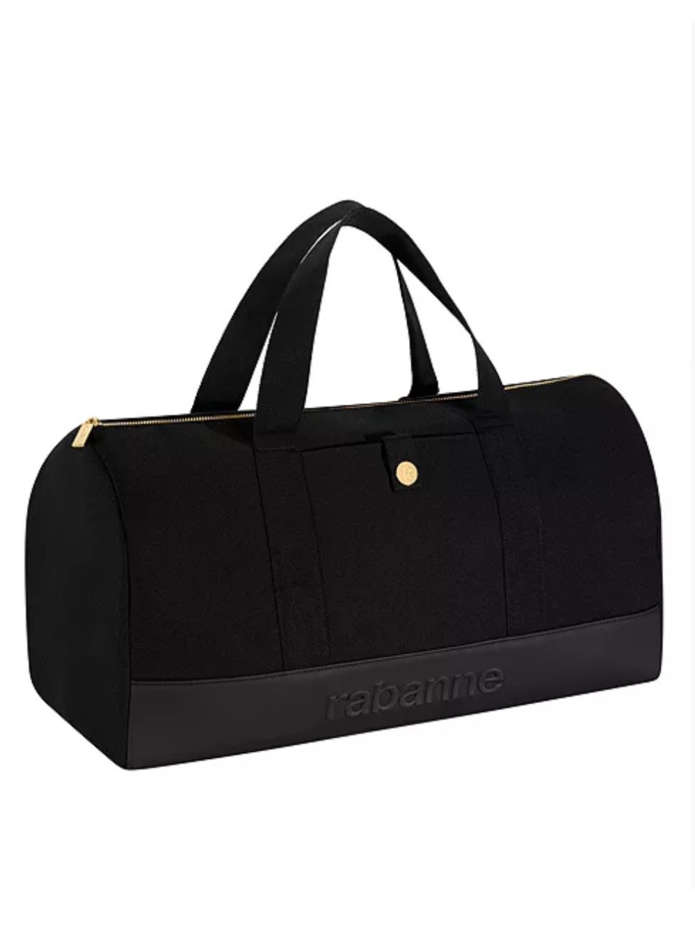 Authentic Paco Rabanne Black Weekender / Travel bag / Duffel Bag